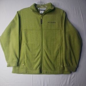 Columbia Full Zip Fleece Jacket Size 10-12 Youth Boys’ Warm Outerwear